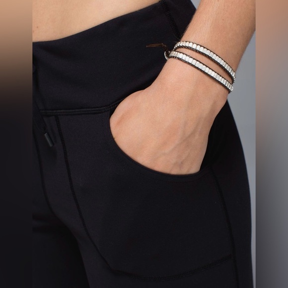 Lululemon Still Pants  Black  8 Regular length  NWT - Picture 6 of 15